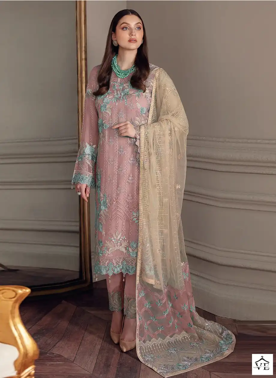 Fepic D-5240 Georgette Wholesale Pakistani Suit Catalog — Wholesale Salwar Suits, MPA wholesale from Surat - Gallery Image 3