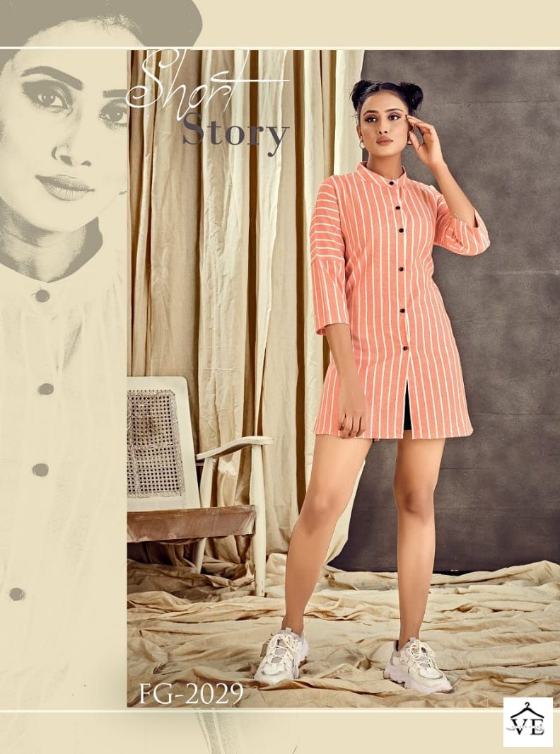 Vardan Ethnic Daisy Vol 2 Pure Khadi Wholesale Kurtis Catalog — Wholesale Kurtis, MPA wholesale from Surat - Gallery Image 3