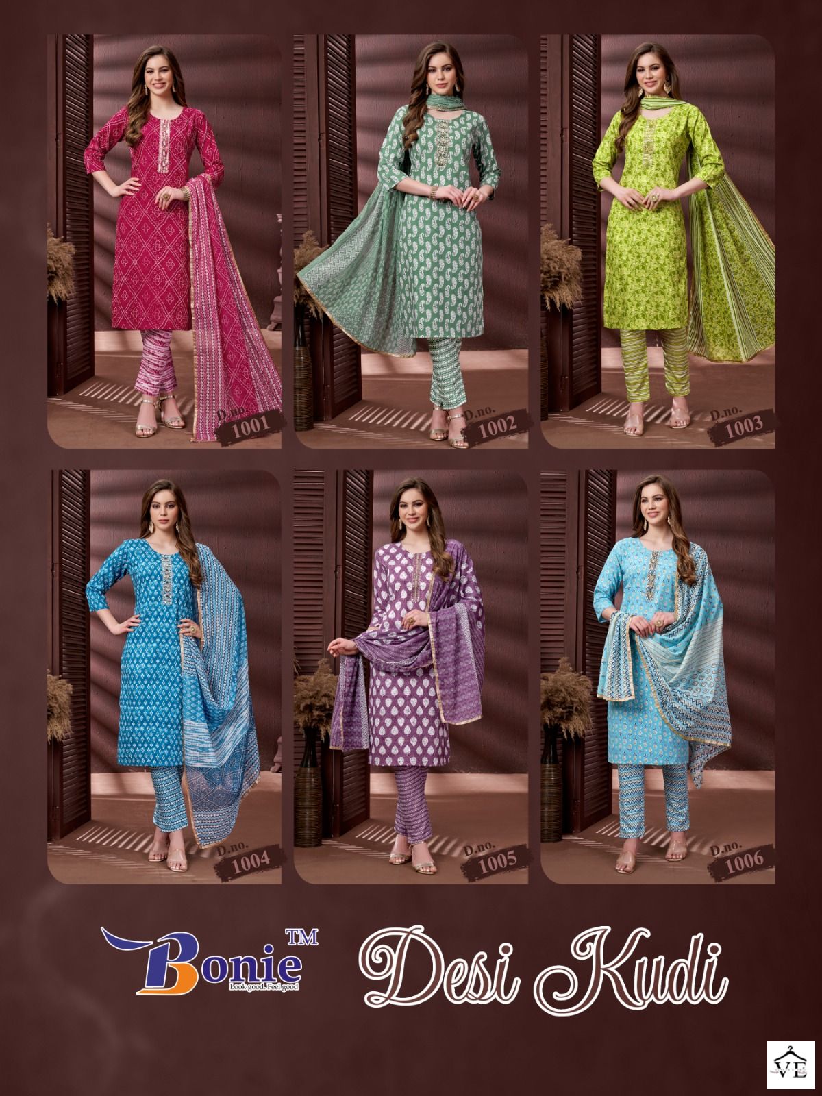 Bonie Desi Kudi Rayon 14Kg Wholesale Readymade Salwar Suit Catalog — Wholesale Salwar Suits, bonie wholesale from Surat — view 7