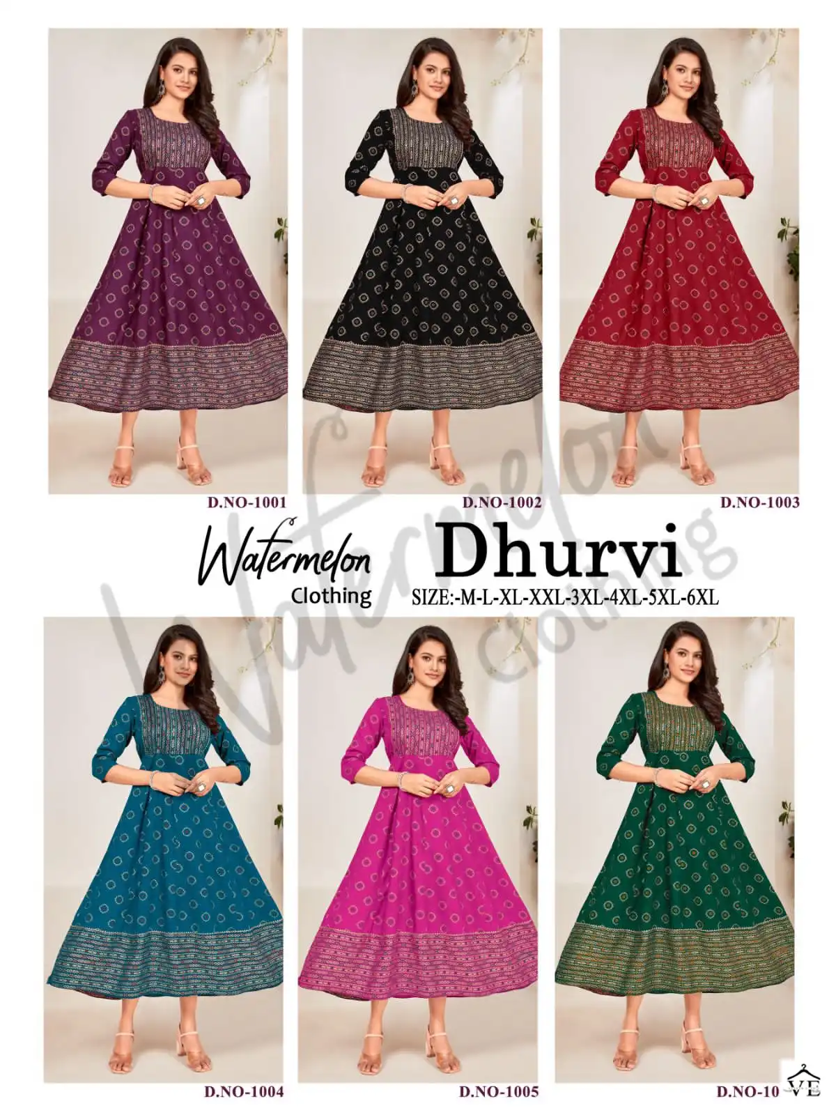 Vardan Ethnic Dhurvi Heavy Rayon Wholesale Long Kurtis Catalog — Wholesale Kurtis, MPA wholesale from Surat — view 7