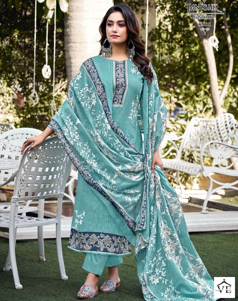 Tanishk Fashion Dilreet A Carnival Suit Pure Cotton Wholesale Salwar Suit Catalog — Wholesale Salwar Suits, MPA wholesale from Surat — view 1