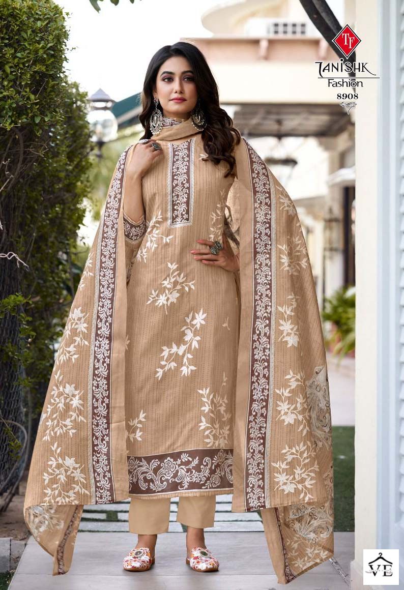 Tanishk Fashion Dilreet A Carnival Suit Pure Cotton Wholesale Salwar Suit Catalog — Wholesale Salwar Suits, MPA wholesale from Surat - Gallery Image 7