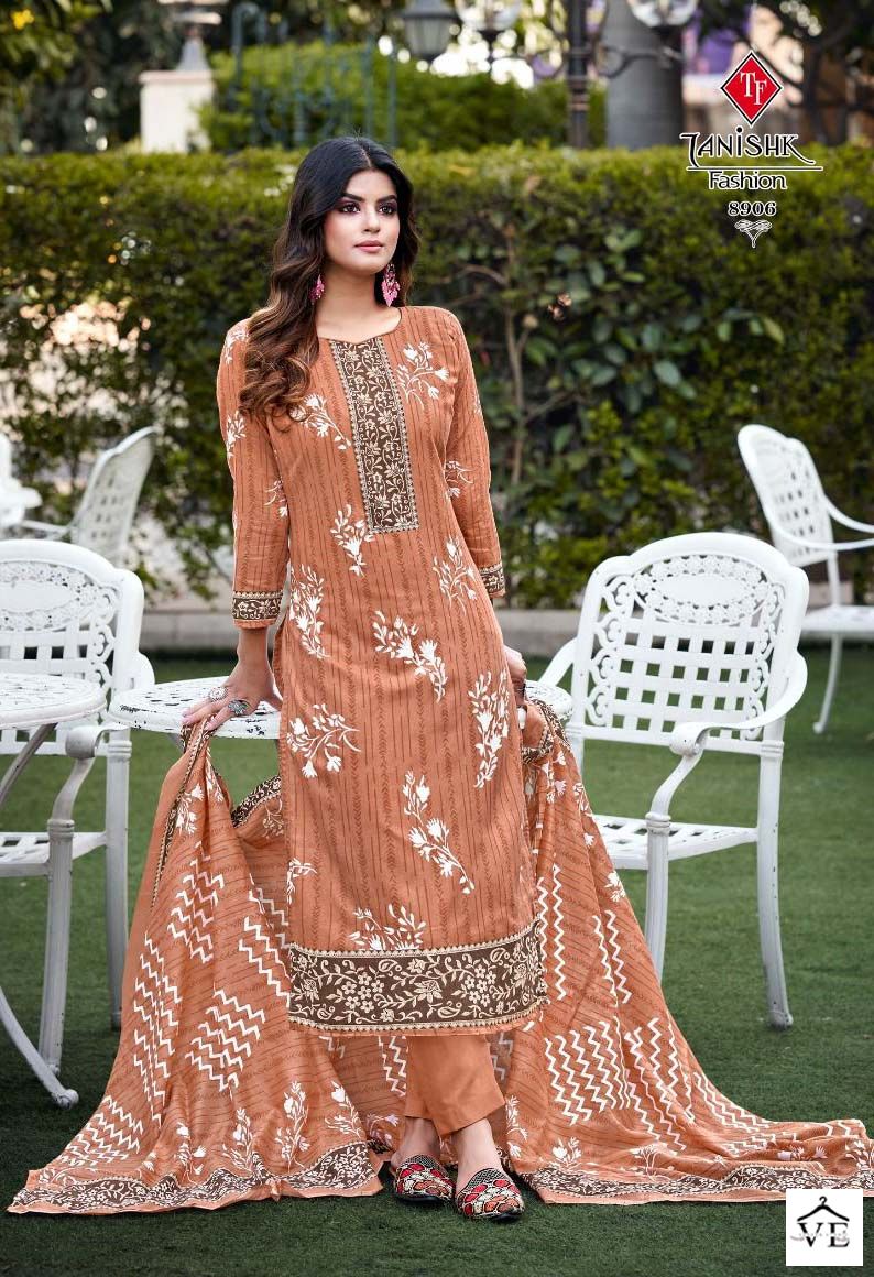 Tanishk Fashion Dilreet A Carnival Suit Pure Cotton Wholesale Salwar Suit Catalog — Wholesale Salwar Suits, MPA wholesale from Surat - Gallery Image 8