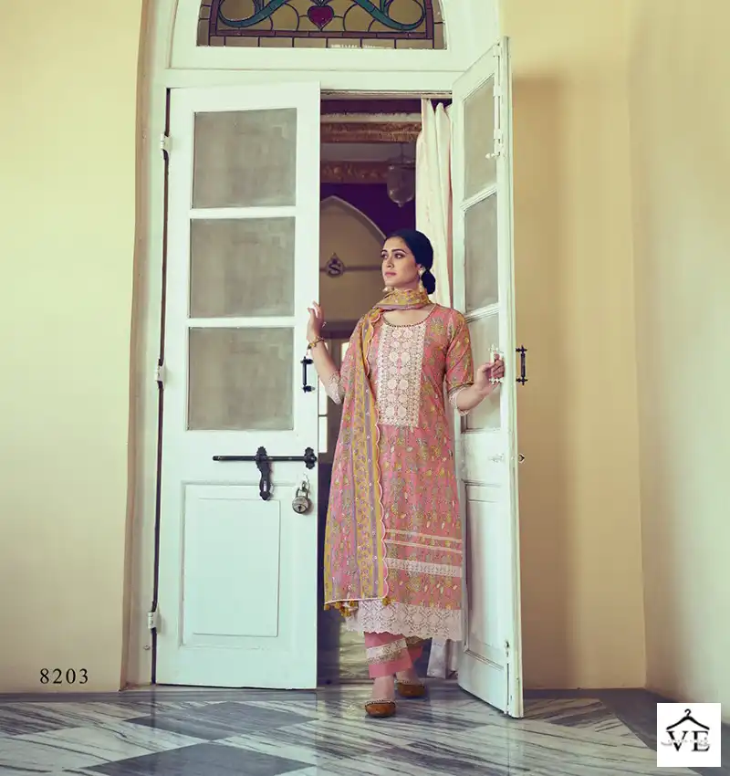 Jayvijay Dilreet Vol 2 Pure Cotton Wholesale Designer Salwar Suit Catalog — Wholesale Salwar Suits, MPA wholesale from Surat - Gallery Image 3