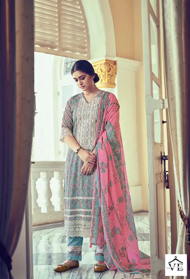 Jayvijay Dilreet Vol 2 Pure Cotton Wholesale Designer Salwar Suit Catalog — Wholesale Salwar Suits, MPA wholesale from Surat - Gallery Image 5