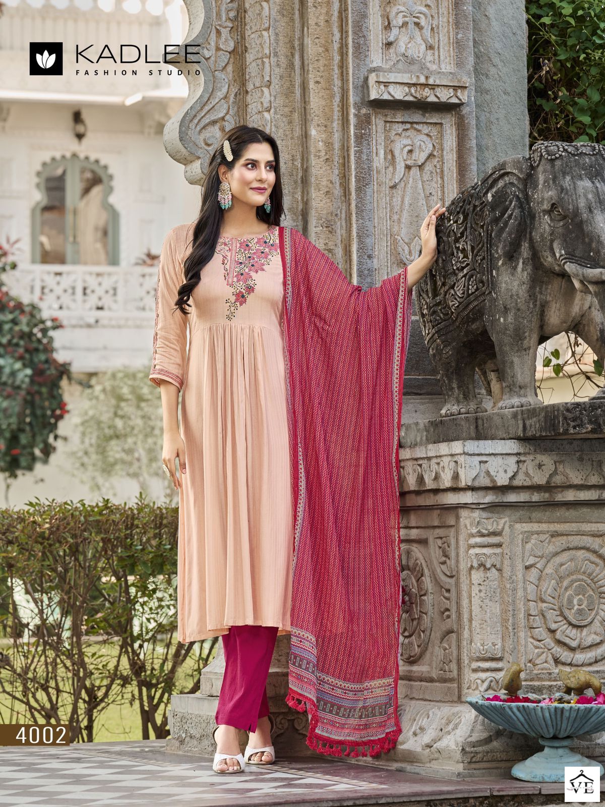 Kadlee Diva Rayon Weaving Wholesale Readymade Salwar Suit Catalog — Wholesale Salwar Suits, Kadlee Fashion Studio wholesale from Surat — view 4