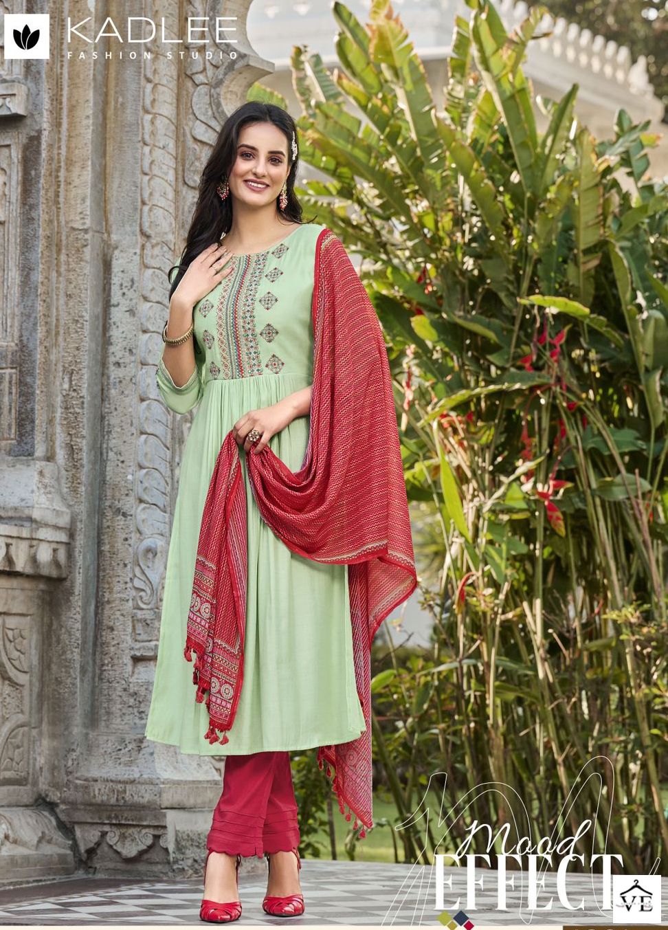 Kadlee Diva Rayon Weaving Wholesale Readymade Salwar Suit Catalog — Wholesale Salwar Suits, Kadlee Fashion Studio wholesale from Surat — view 6