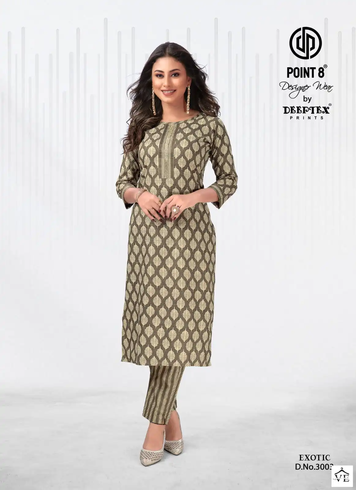 Deeptex Exotic Vol 3 Pure Cotton Wholesale Kurti With Pant Catalog — Wholesale Kurtis, Deeptex wholesale from Surat — view 5