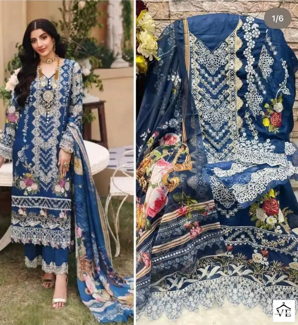 Elaf Summer Collection Vol-2 Pure Cotton Wholesale Pakistani Suit — Wholesale Salwar Suits, MPA wholesale from Surat — view 2
