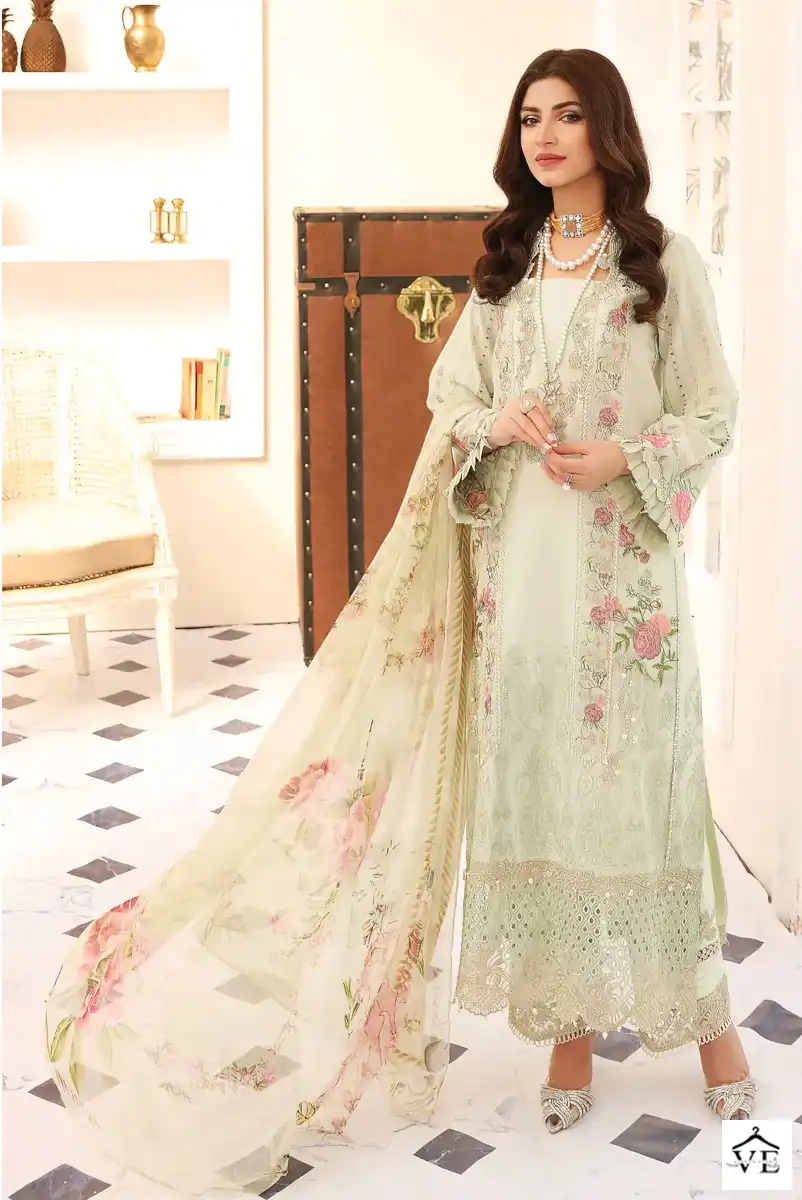 Dinsaa Elaf Super Summer Collection Vol-3 Pure Cotton Wholesale Pakistani Suit Catalog — Wholesale Salwar Suits, MPA wholesale from Surat - Gallery Image 3