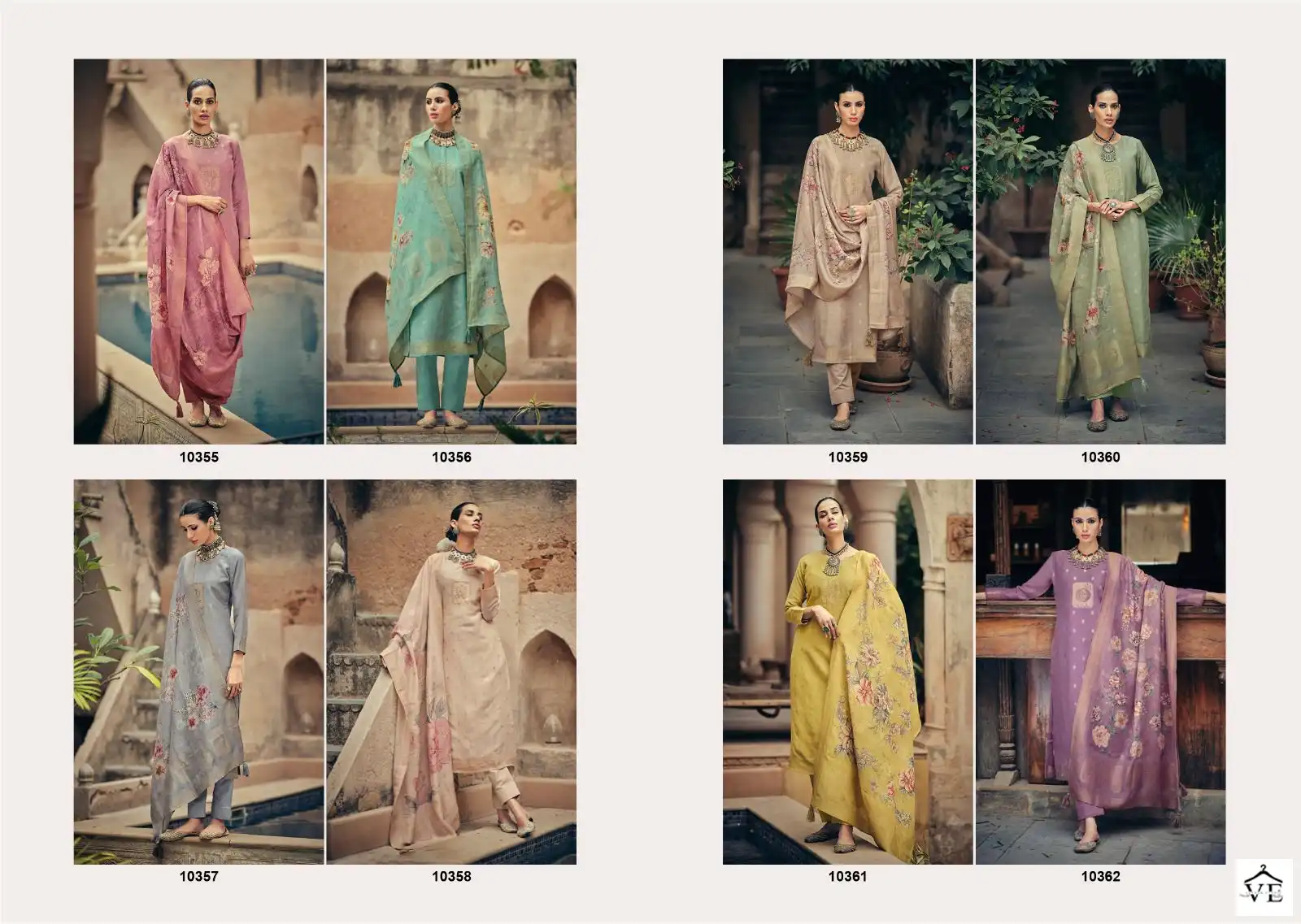 Ibiza Ellena Pure Linen Jaquard Wholesale Designer Salwar Suit Catalog — Wholesale Salwar Suits, MPA wholesale from Surat — view 11