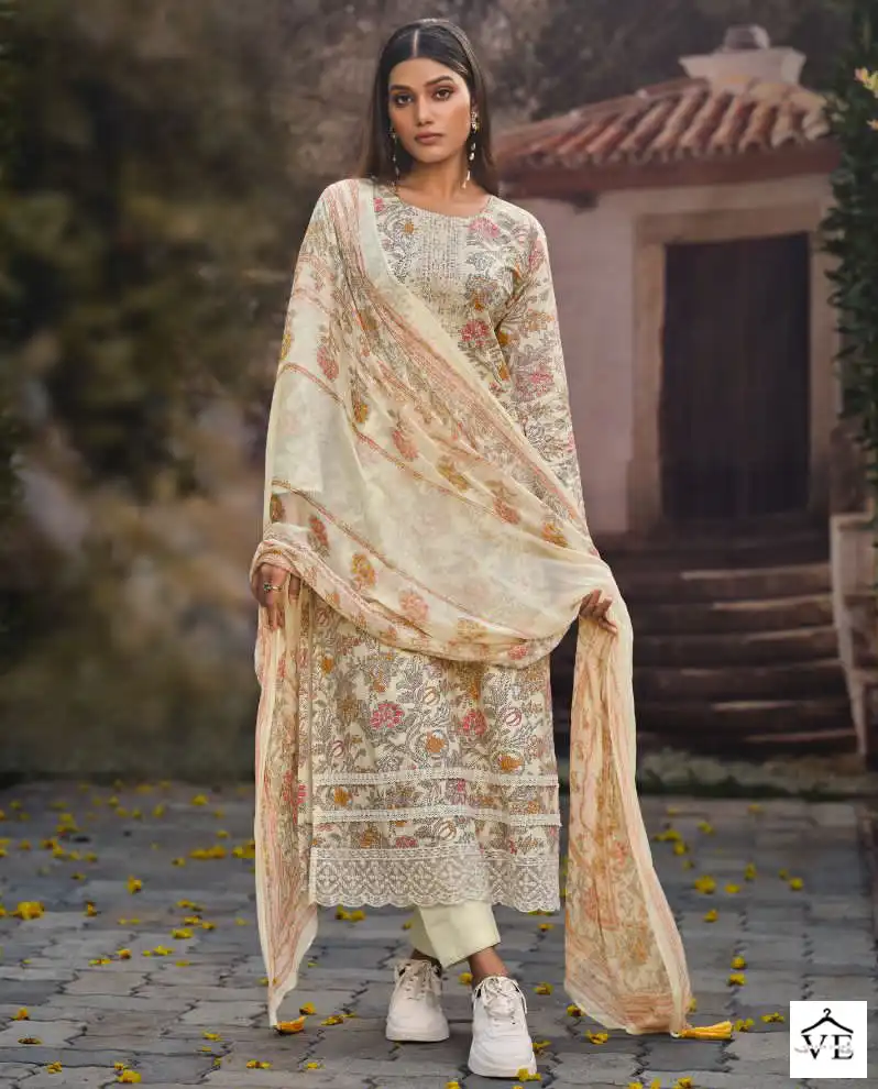 Ibiza Emily Pure Lawn Cotton Wholesale Designer Salwar Suit Catalog — Wholesale Salwar Suits, MPA wholesale from Surat — view 1