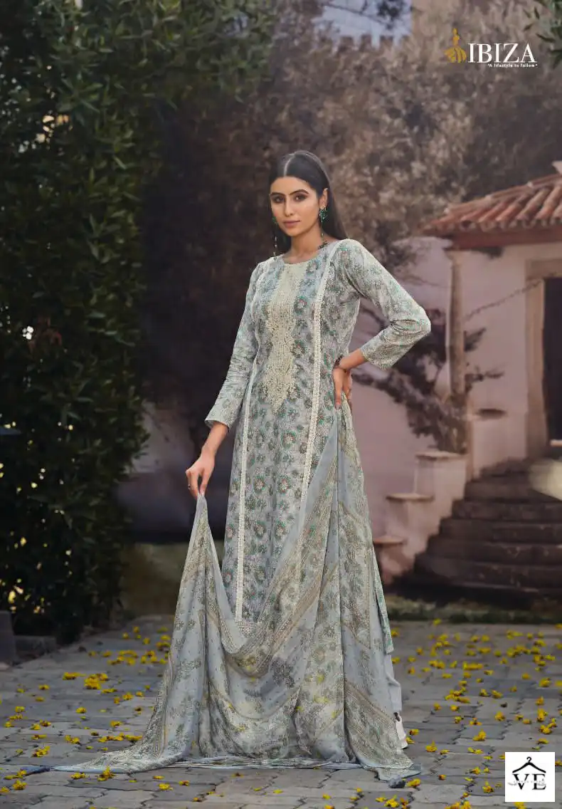 Ibiza Emily Pure Lawn Cotton Wholesale Designer Salwar Suit Catalog — Wholesale Salwar Suits, MPA wholesale from Surat - Gallery Image 4