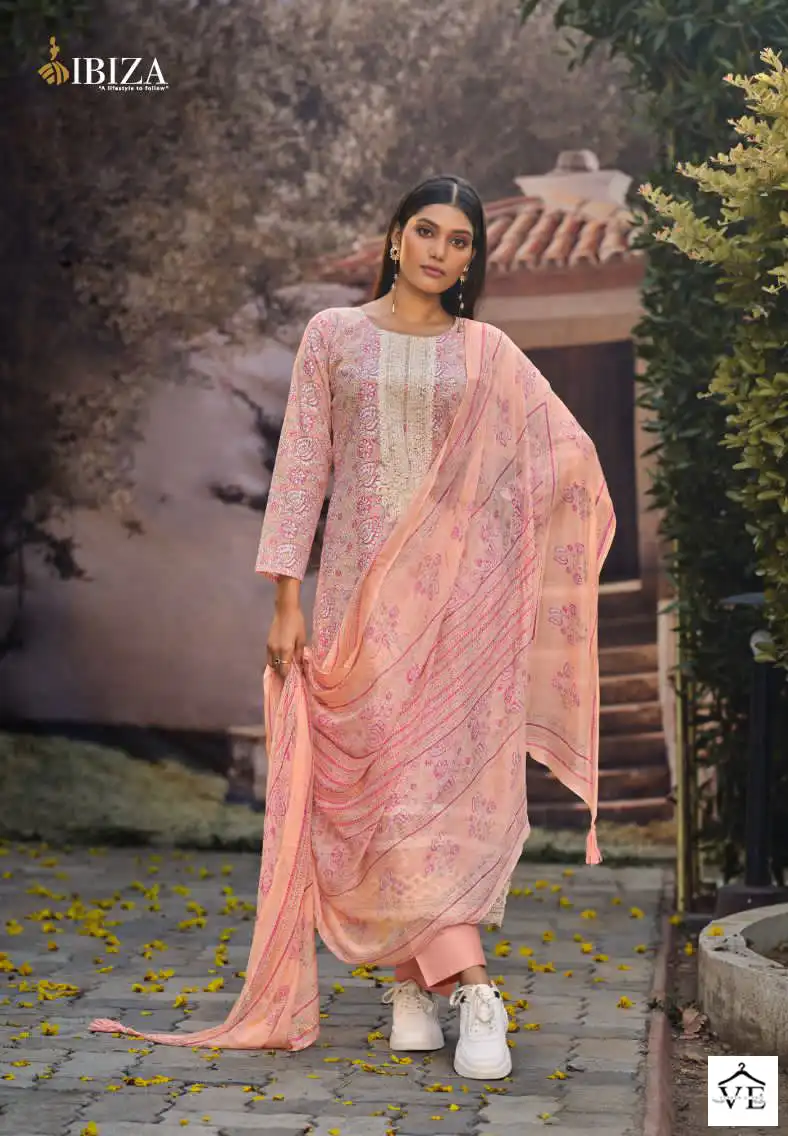 Ibiza Emily Pure Lawn Cotton Wholesale Designer Salwar Suit Catalog — Wholesale Salwar Suits, MPA wholesale from Surat - Gallery Image 7
