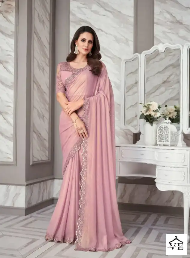 Anmol Exotique Vol-3 Georgette, Silk Wholesale Fancy Saree Catalog — Wholesale Sarees, MPA wholesale from Surat - Gallery Image 4