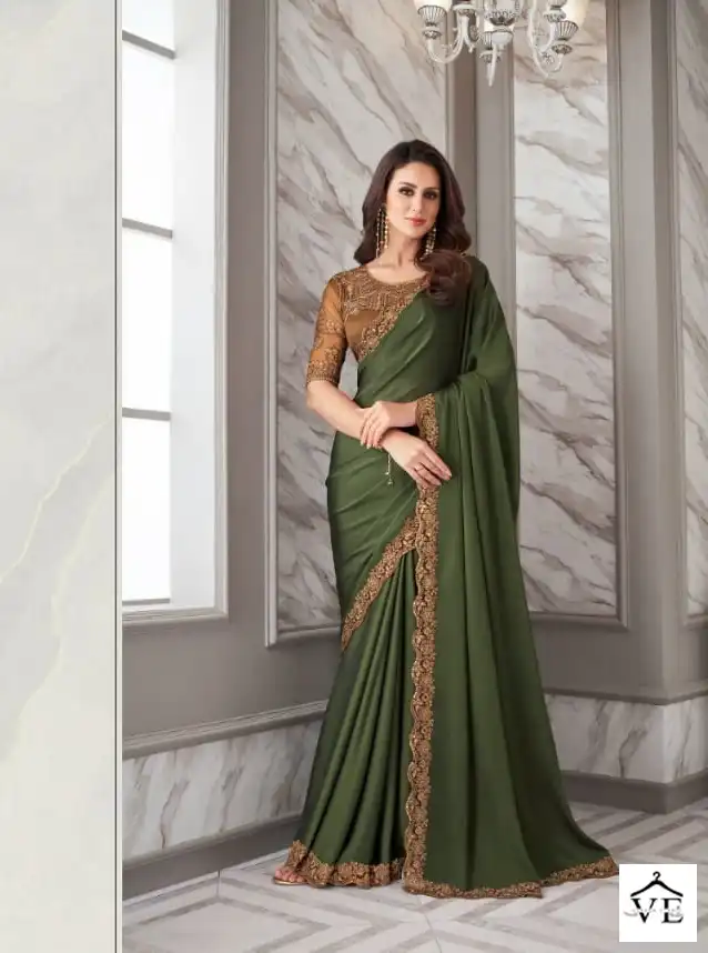 Anmol Exotique Vol-3 Georgette, Silk Wholesale Fancy Saree Catalog — Wholesale Sarees, MPA wholesale from Surat - Gallery Image 5