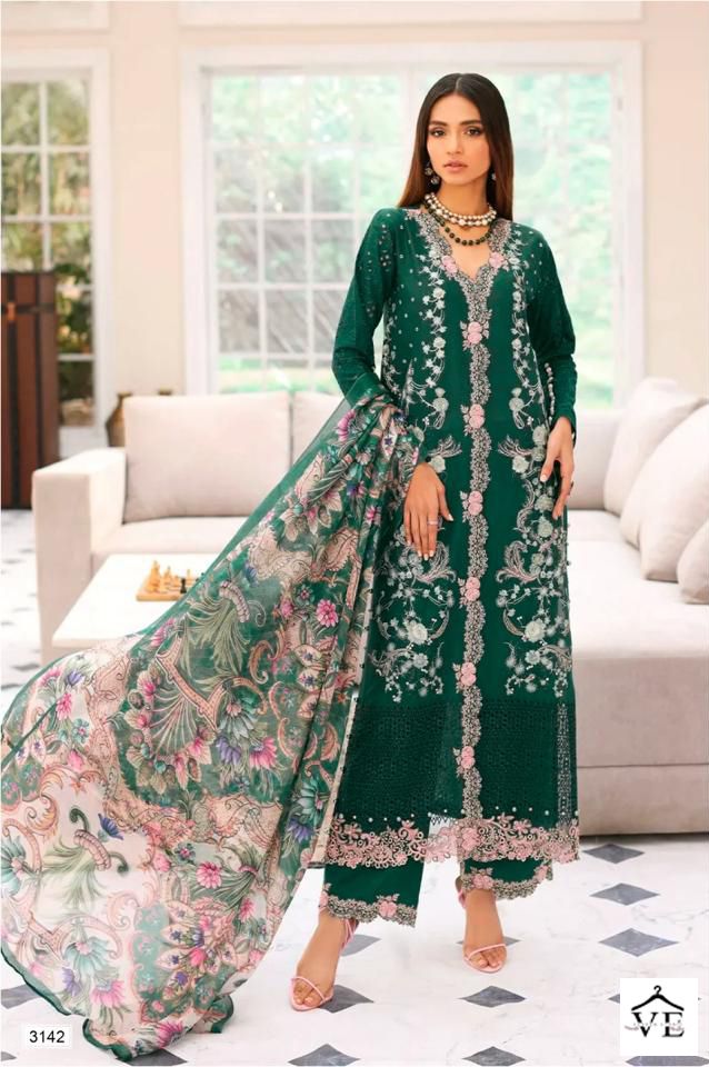 Deepsy Suits Elaf Chikankari 23 Pure Cambric Cotton Wholesale Pakistani Salwar Suit Catalog — Wholesale Salwar Suits, MPA wholesale from Surat - Gallery Image 2