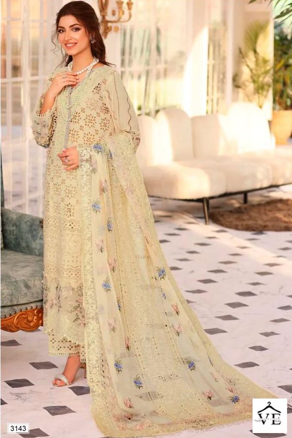 Deepsy Suits Elaf Chikankari 23 Pure Cambric Cotton Wholesale Pakistani Salwar Suit Catalog — Wholesale Salwar Suits, MPA wholesale from Surat - Gallery Image 3