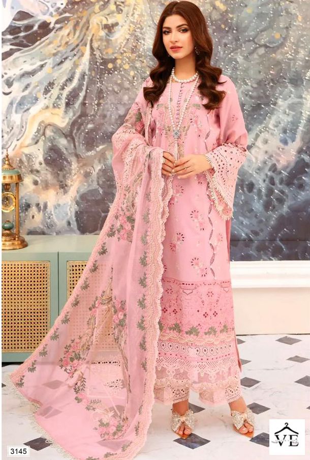Deepsy Suits Elaf Chikankari 23 Pure Cambric Cotton Wholesale Pakistani Salwar Suit Catalog — Wholesale Salwar Suits, MPA wholesale from Surat - Gallery Image 5