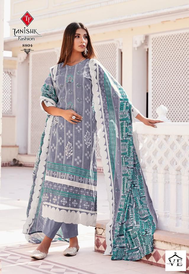 Tanishk Fashion Falak Vol 7 Pure Cotton Print Wholesale Pakistani Salwar Suit Catalog — Wholesale Salwar Suits, MPA wholesale from Surat - Gallery Image 4