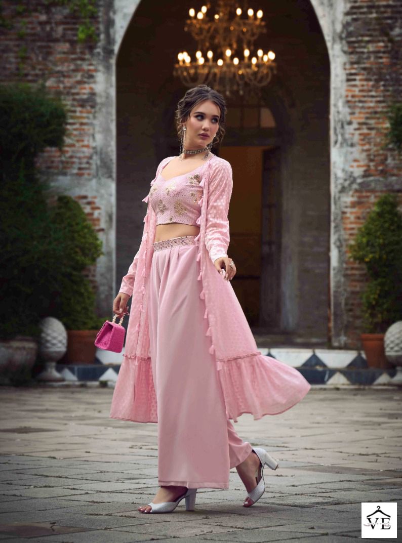 Shubhkala Flory Vol 35 Chinon Wholesale Designer Readymade Dress Material Catalog - Image 2