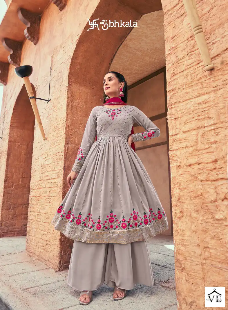 Shubhkala Flory Vol 36 Georgette Wholesale Readymade Designer Salwar Suit Catalog - Image 4