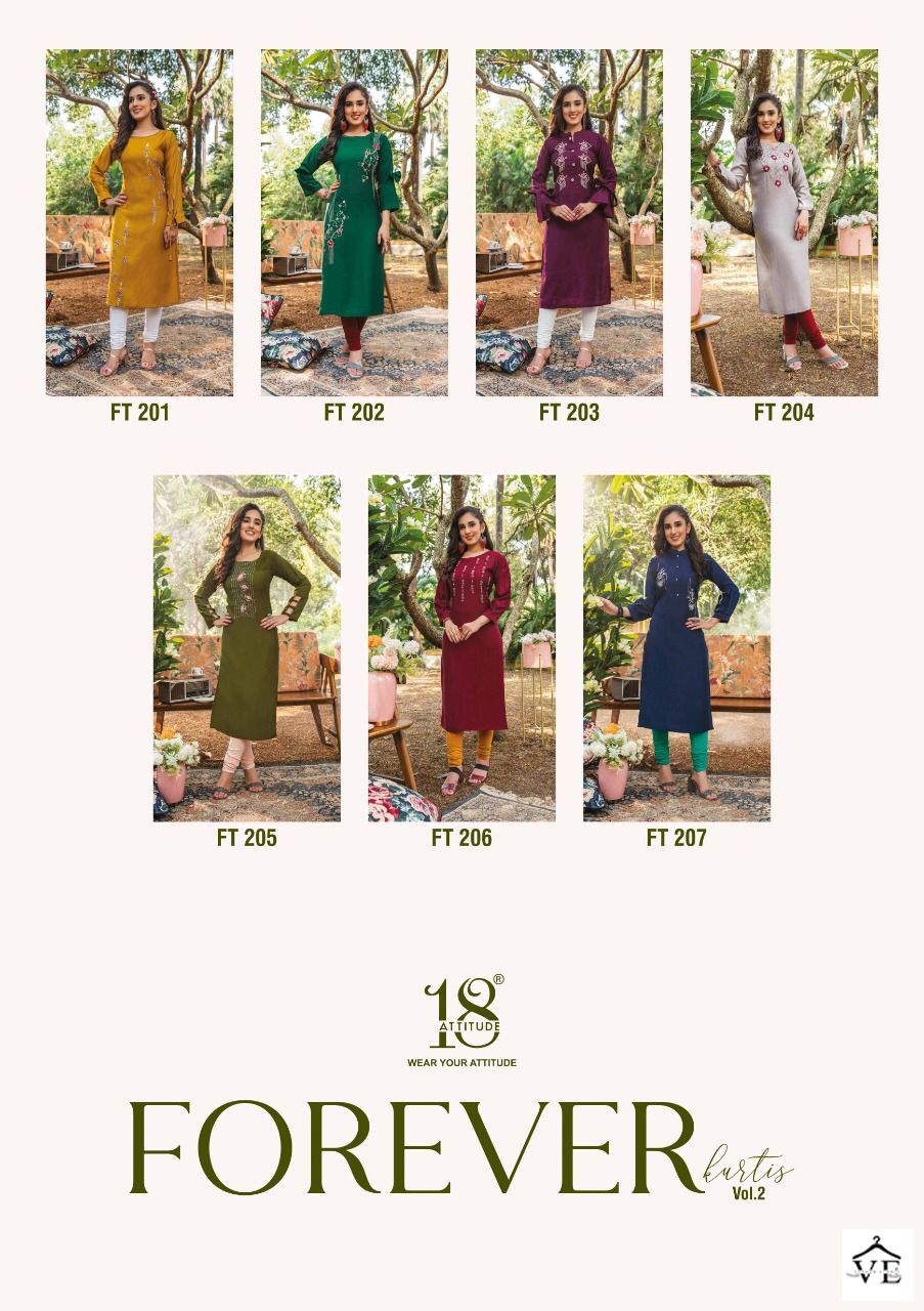 Vardan Ethnic Forever Kurtis Vol 2 Premium Bsy Based Wholesale Kurtis Catalog — Wholesale Kurtis, MPA wholesale from Surat — view 8