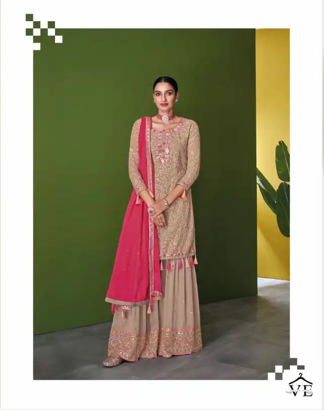 Sayuri Designer Falaq Real Georgette Wholesale Designer Readymade Salwar Suit Catalog — Wholesale Salwar Suits, Sayuri Designer wholesale from Surat - Gallery Image 3