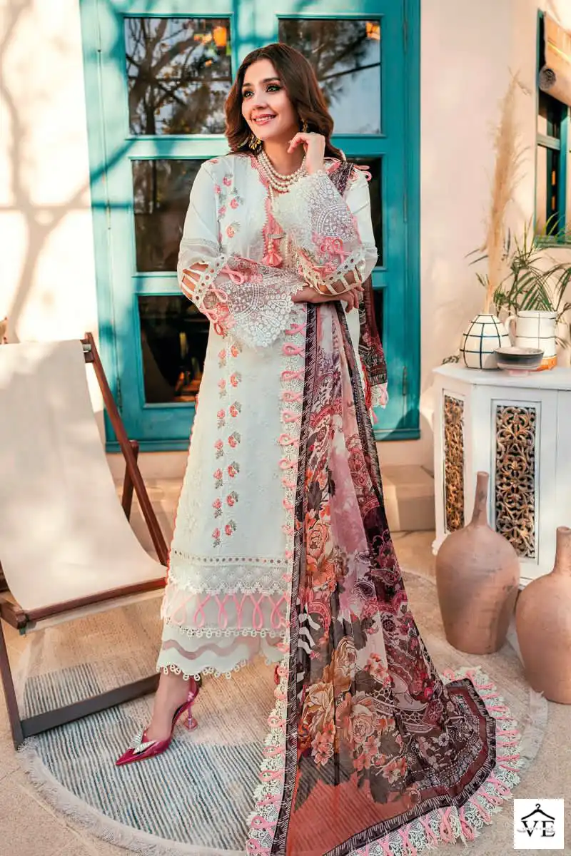 Deepsy Suits Firdous Ombbre Embroidered-2 Pure Cotton Wholesale Pakistani Suit Catalog — Wholesale Salwar Suits, MPA wholesale from Surat - Gallery Image 4