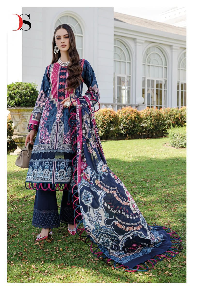 Deepsy Firdous Urbane-2 Pure Cotton Wholesale Pakistani Salwar Suit Catalog — Wholesale Salwar Suits, MPA wholesale from Surat - Gallery Image 4
