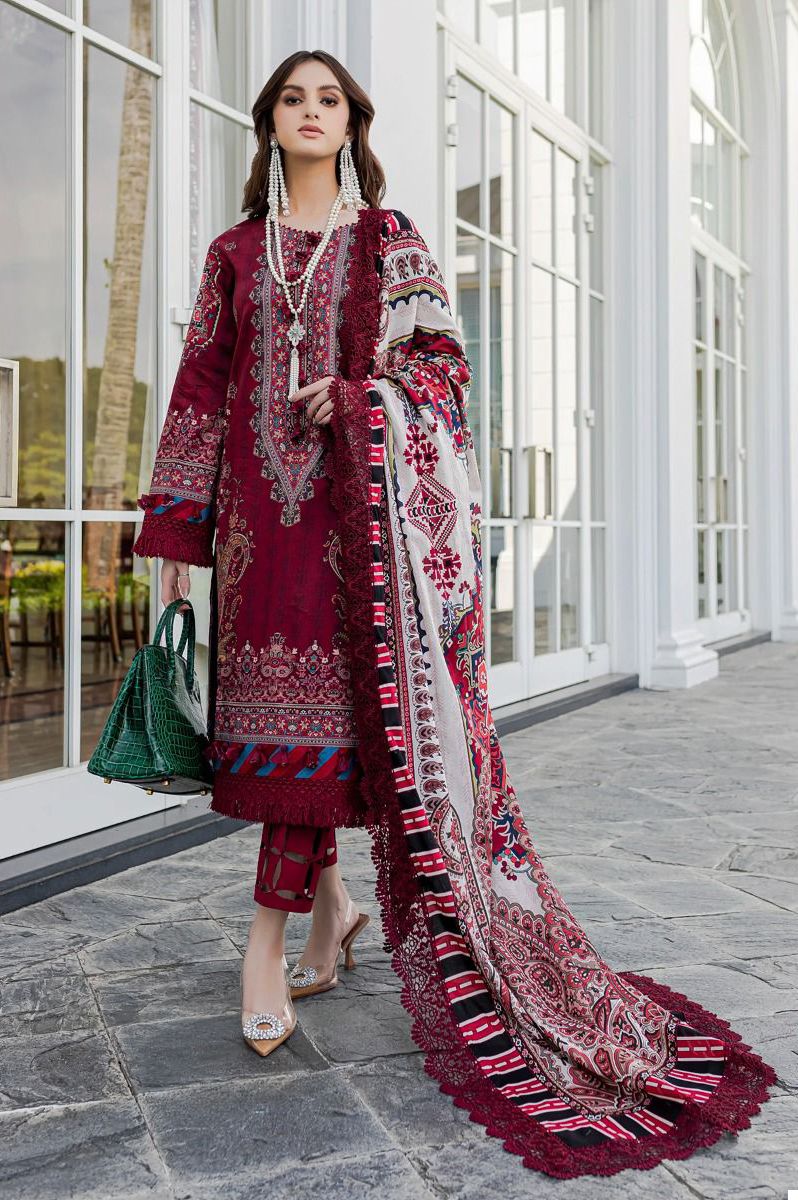 Deepsy Firdous Urbane-2 Pure Cotton Wholesale Pakistani Salwar Suit Catalog — Wholesale Salwar Suits, MPA wholesale from Surat - Gallery Image 5