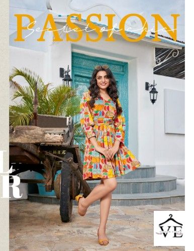 Vardan Ethnic Flair Street Vol 1 Fancy Rayon Wholesale Kurti Catalog — Wholesale Kurtis, MPA wholesale from Surat - Gallery Image 5
