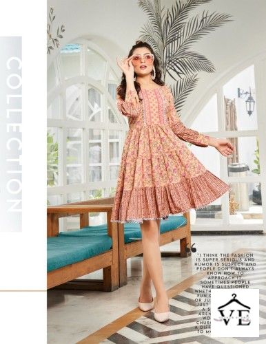 Vardan Ethnic Flair Talk Vol 1 Cotton Print Wholesale Kurtis Catalog — Wholesale Kurtis, MPA wholesale from Surat - Gallery Image 5
