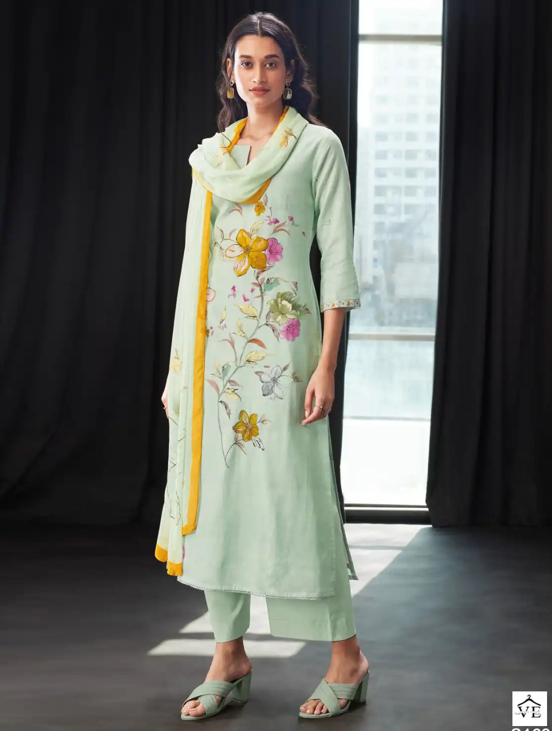 Ganga Genelia 1699 Premium Pure Linen Wholesale Salwar Suit Catalog — Wholesale Salwar Suits, MPA wholesale from Surat — view 1