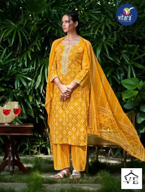 Vitara Genius Rayon Wholesale Readymade Salwar Suit Catalog — Wholesale Salwar Suits, MPA wholesale from Surat — view 4