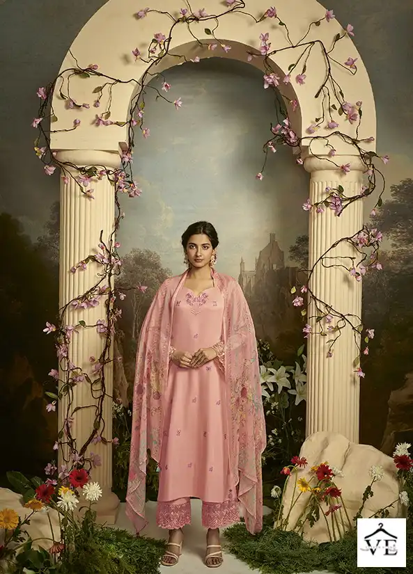 Kimora Gulbagh Pure Cotton Satin Wholesale Designer Salwar Suit Catalog — Wholesale Salwar Suits, MPA wholesale from Surat - Gallery Image 8