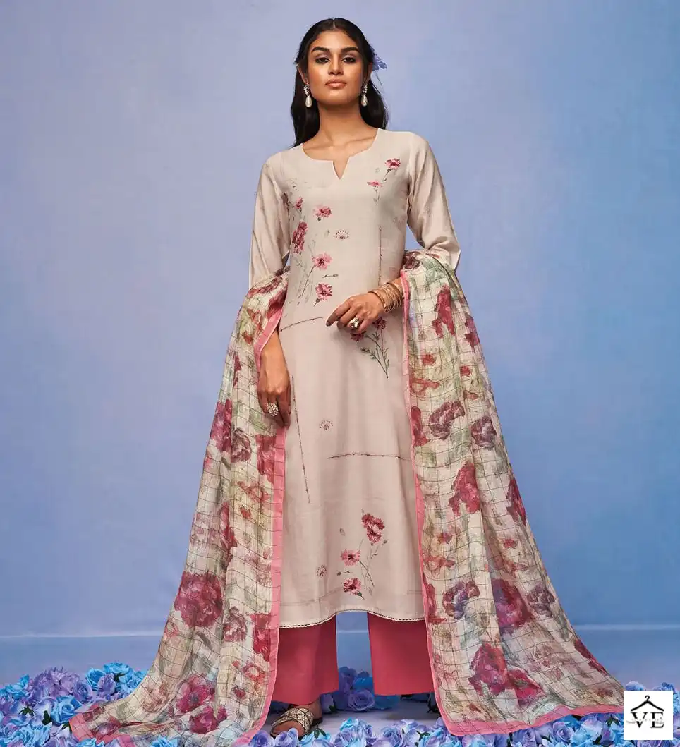 Ganga Gulmohar Premium Cotton Wholesale Designer Salwar Suit Catalog — Wholesale Salwar Suits, MPA wholesale from Surat — view 1