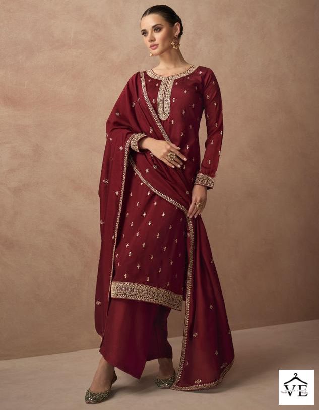 Aashirwad Gulmohar Premium Silk Wholesale Designer Salwar Suit Catalog — Wholesale Salwar Suits, Aashirwad Creation wholesale from Surat — view 1