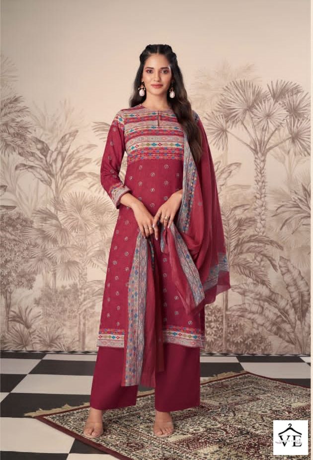 Saadgi Gulshan Cotton Print Wholesale Designer Salwar Suit Catalog — Wholesale Salwar Suits, MPA wholesale from Surat - Gallery Image 3