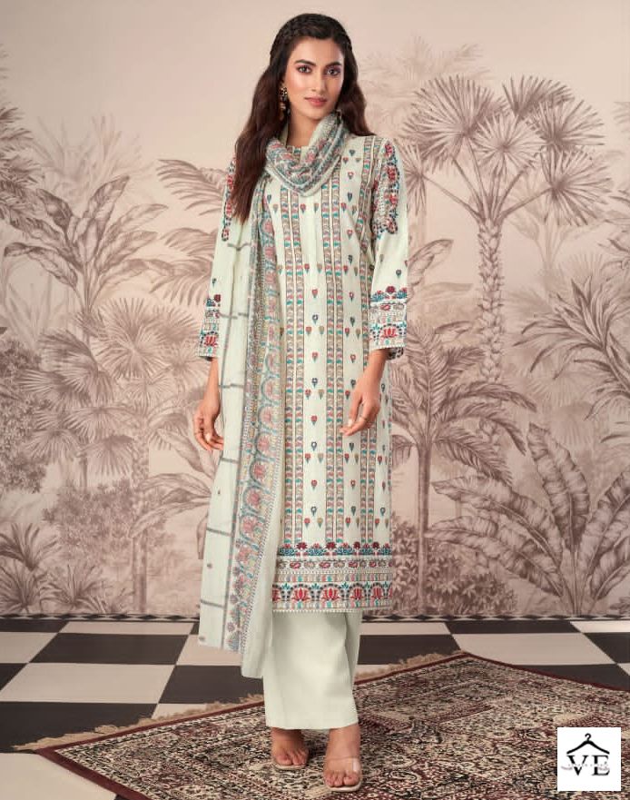 Saadgi Gulshan Cotton Print Wholesale Designer Salwar Suit Catalog — Wholesale Salwar Suits, MPA wholesale from Surat — view 1