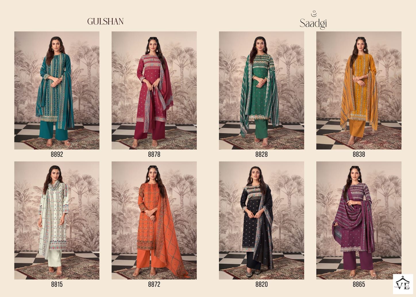 Saadgi Gulshan Cotton Print Wholesale Designer Salwar Suit Catalog — Wholesale Salwar Suits, MPA wholesale from Surat — view 9