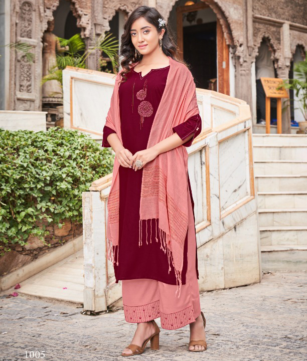 Vitara Hilltop Airjet Rayon Wholesale Readymade Salwar Suit Catalog — Wholesale Salwar Suits, MPA wholesale from Surat — view 1