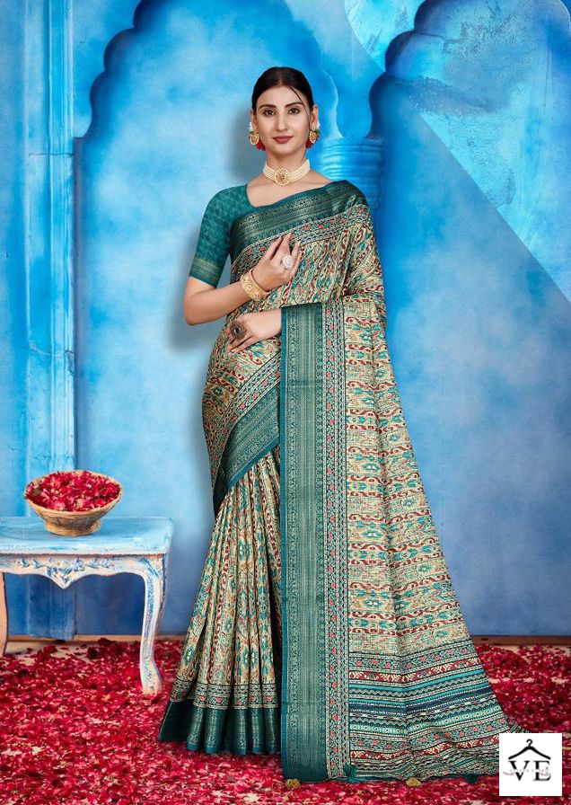 Mintorshi Heritage Digital Vol 11 Tusser Silk Wholesale Sarees Catalog — Wholesale Sarees, MPA wholesale from Surat - Gallery Image 3