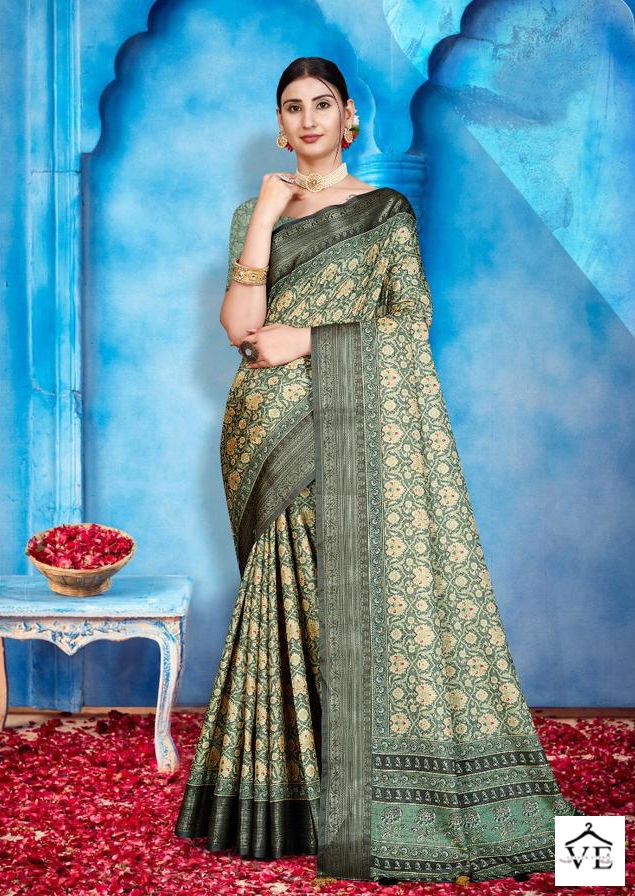 Mintorshi Heritage Digital Vol 11 Tusser Silk Wholesale Sarees Catalog — Wholesale Sarees, MPA wholesale from Surat - Gallery Image 6