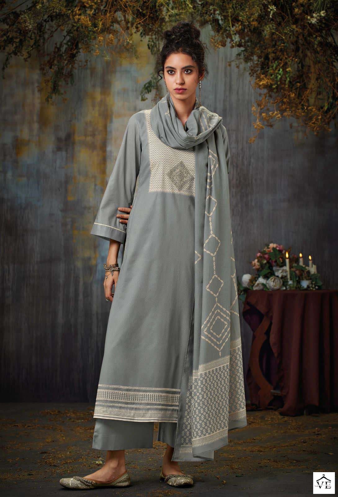 Ganga Ina Premium Cotton Wholesale Disegner Salwar Suit Catalog — Wholesale Salwar Suits, MPA wholesale from Surat - Gallery Image 2