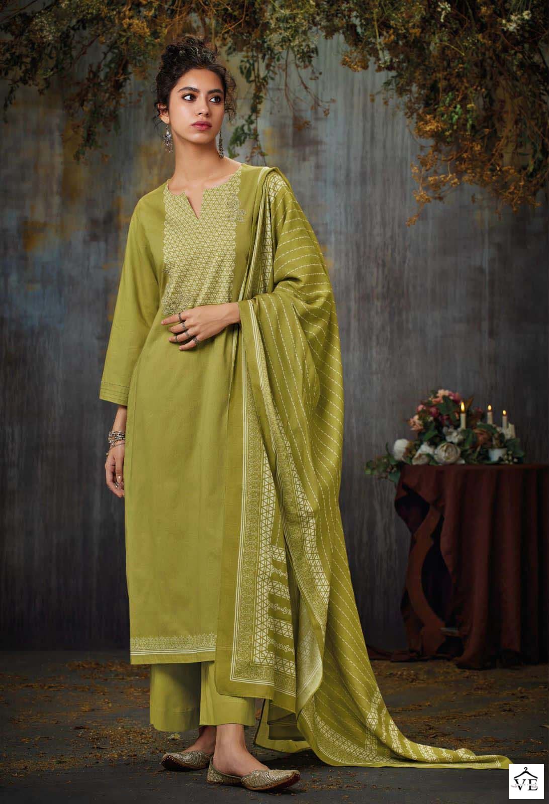 Ganga Ina Premium Cotton Wholesale Disegner Salwar Suit Catalog — Wholesale Salwar Suits, MPA wholesale from Surat - Gallery Image 3