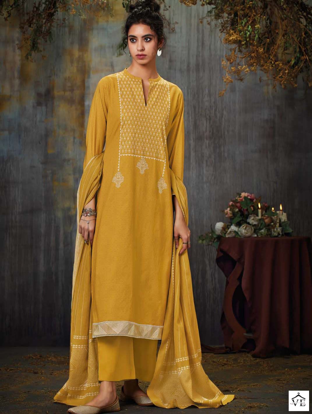 Ganga Ina Premium Cotton Wholesale Disegner Salwar Suit Catalog — Wholesale Salwar Suits, MPA wholesale from Surat — view 1