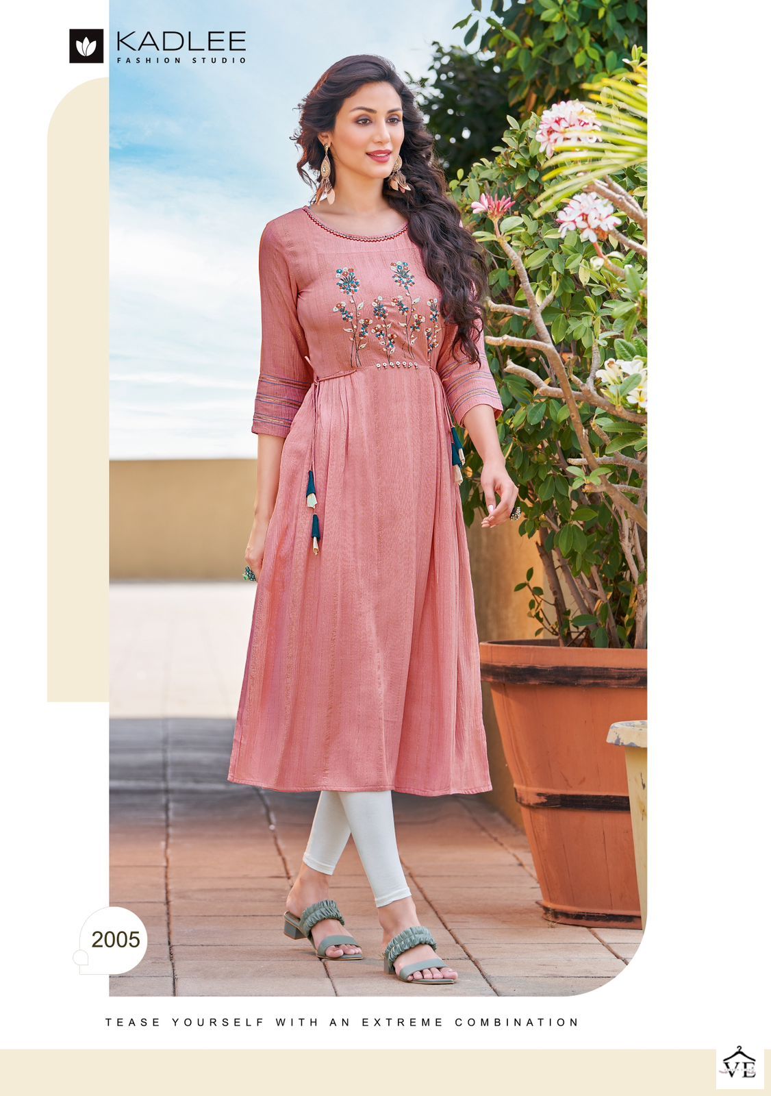 Kadlee Innayat Rincle Rayon Wholesale Kurtis Catalog — Wholesale Kurtis, Kadlee Fashion Studio wholesale from Surat - Gallery Image 4