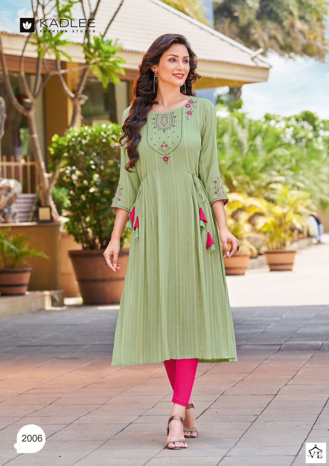 Kadlee Innayat Rincle Rayon Wholesale Kurtis Catalog — Wholesale Kurtis, Kadlee Fashion Studio wholesale from Surat - Gallery Image 5