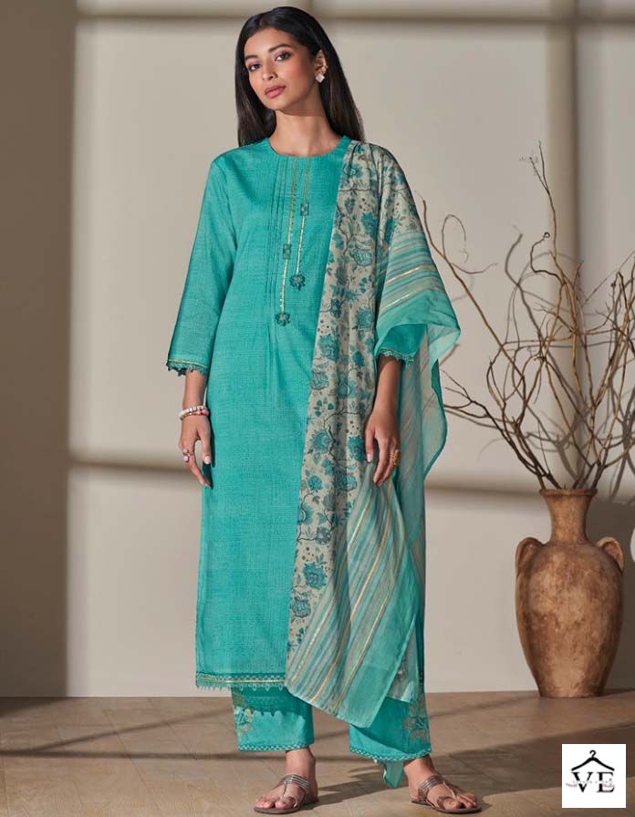 Omtex Ishmeet Lawn Cotton Wholesale Designer Salwar Suit Catalog — Wholesale Salwar Suits, MPA wholesale from Surat - Gallery Image 2
